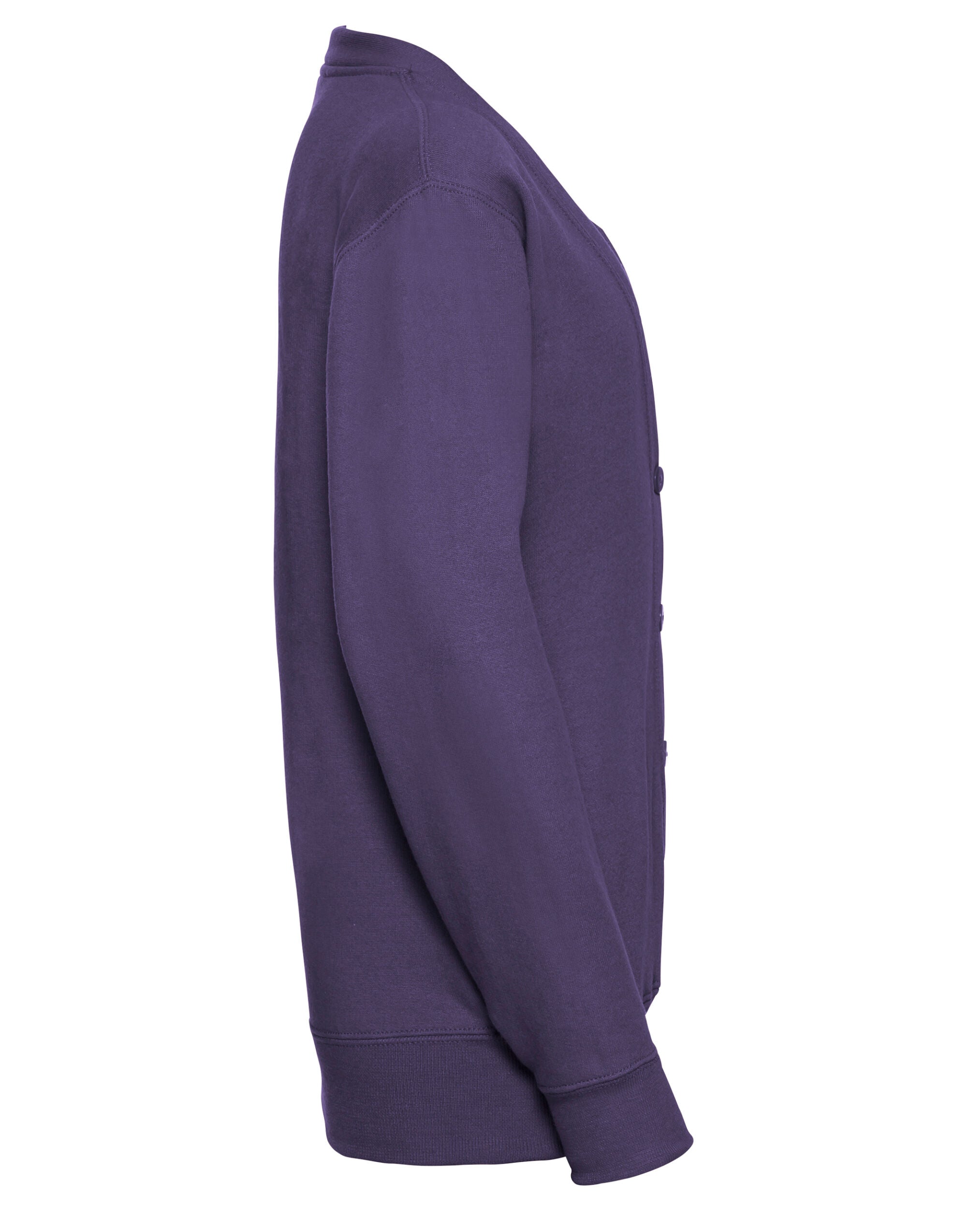 Russell Jerzees Schoolgear Children's Sweatshirt Cardigan This v-neck sweat combines smartness with style and comfort (273B)