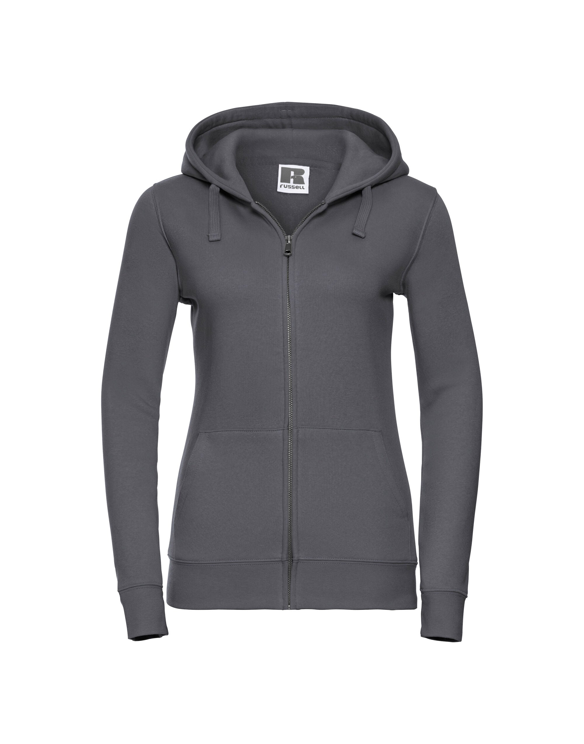 Russell Ladies' Authentic Zipped Hood Jacket Our premium with its contemporary fit and modern design revive the original spirit of Sweatshirt (266F)