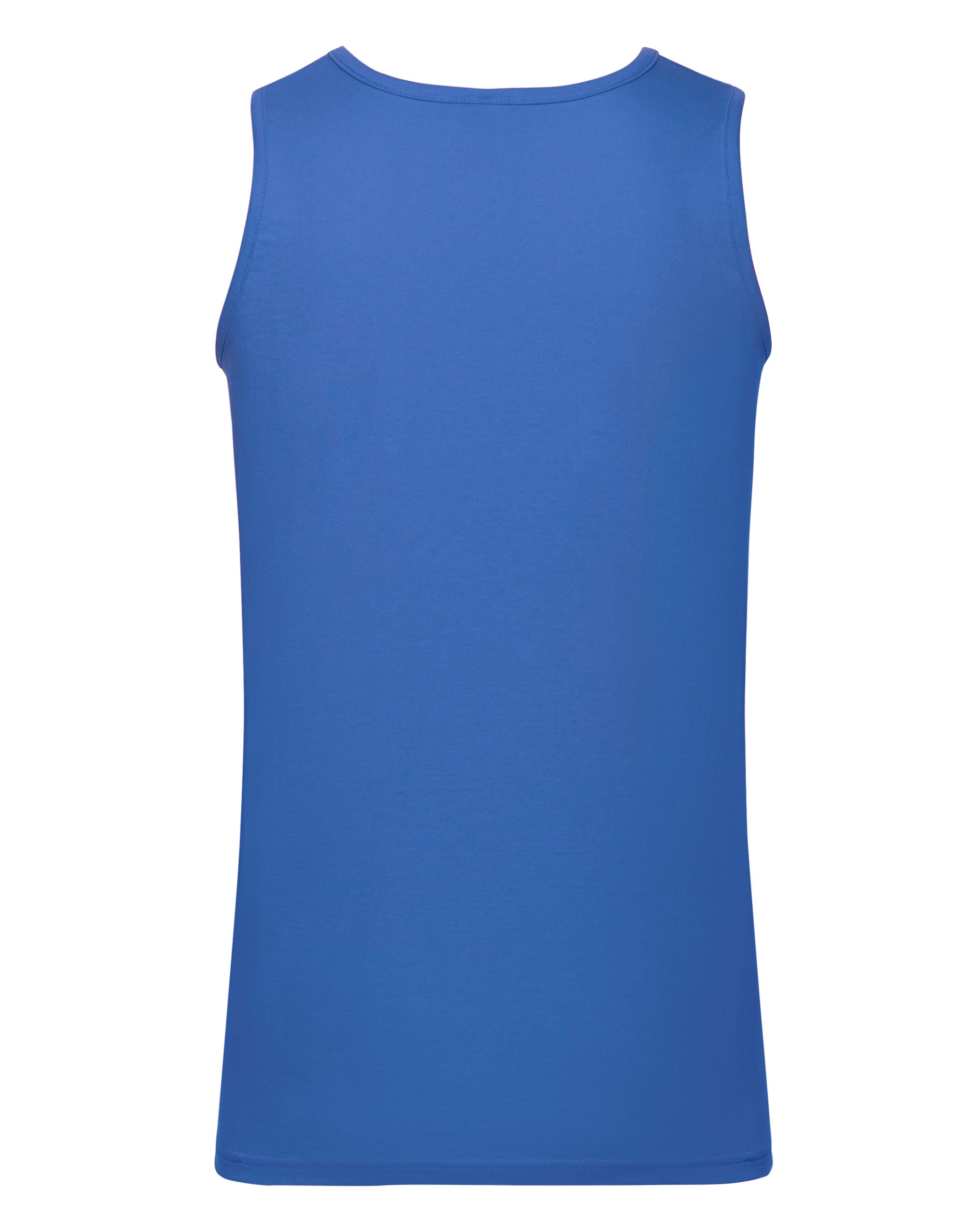 Fruit Of The Loom Men's Valueweight Athletic Vest Self fabric binding to neck and armholes (61098)