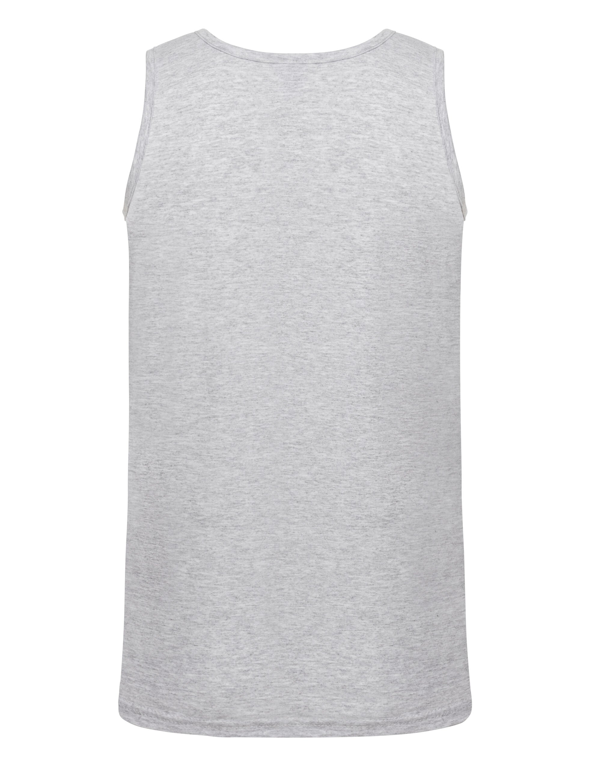 Fruit Of The Loom Men's Valueweight Athletic Vest Self fabric binding to neck and armholes (61098)