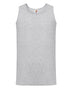 Fruit Of The Loom Men's Valueweight Athletic Vest Self fabric binding to neck and armholes (61098)