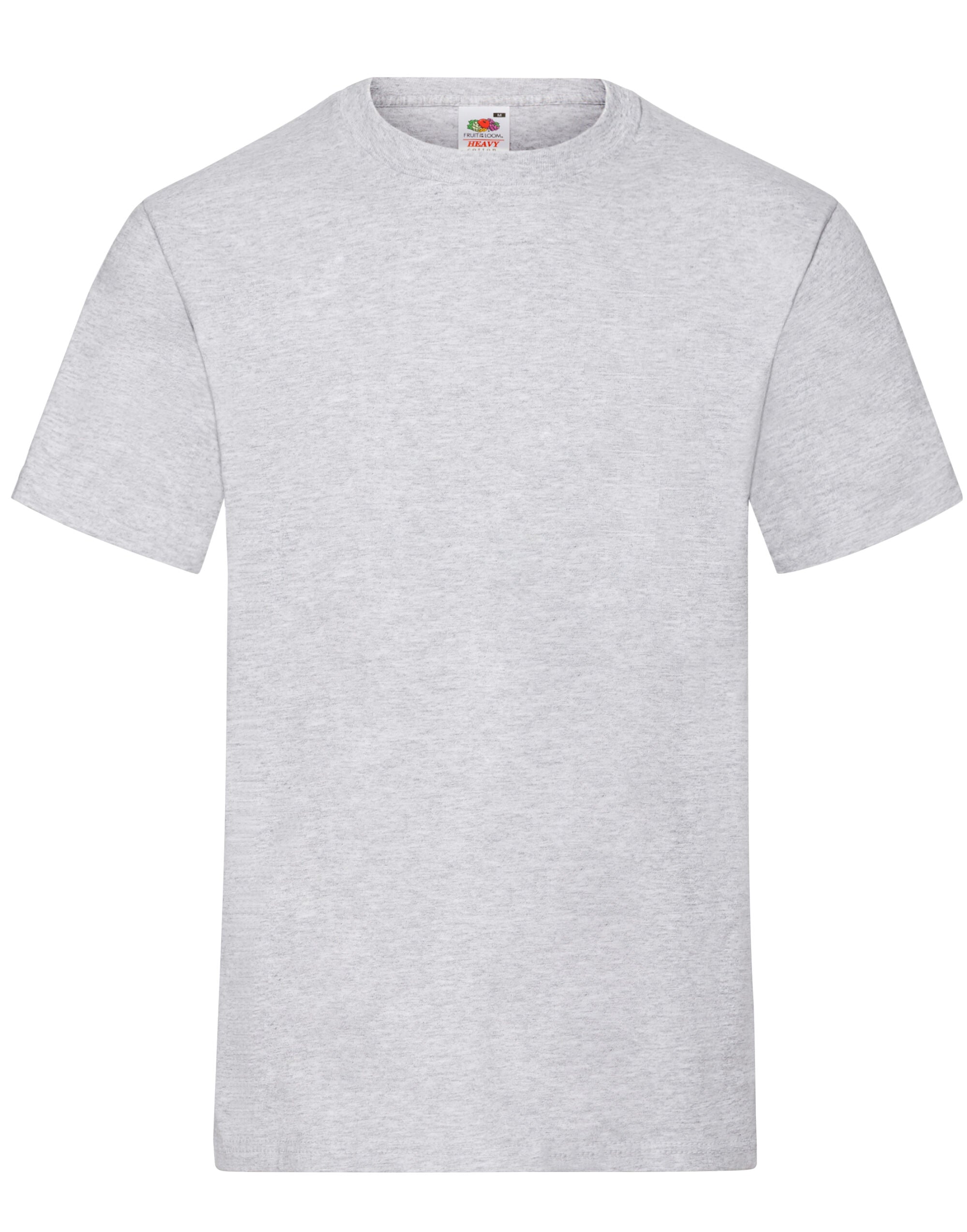 Fruit Of The Loom Men's Heavy T Rib crew neck with self-fabric back tape (61212)