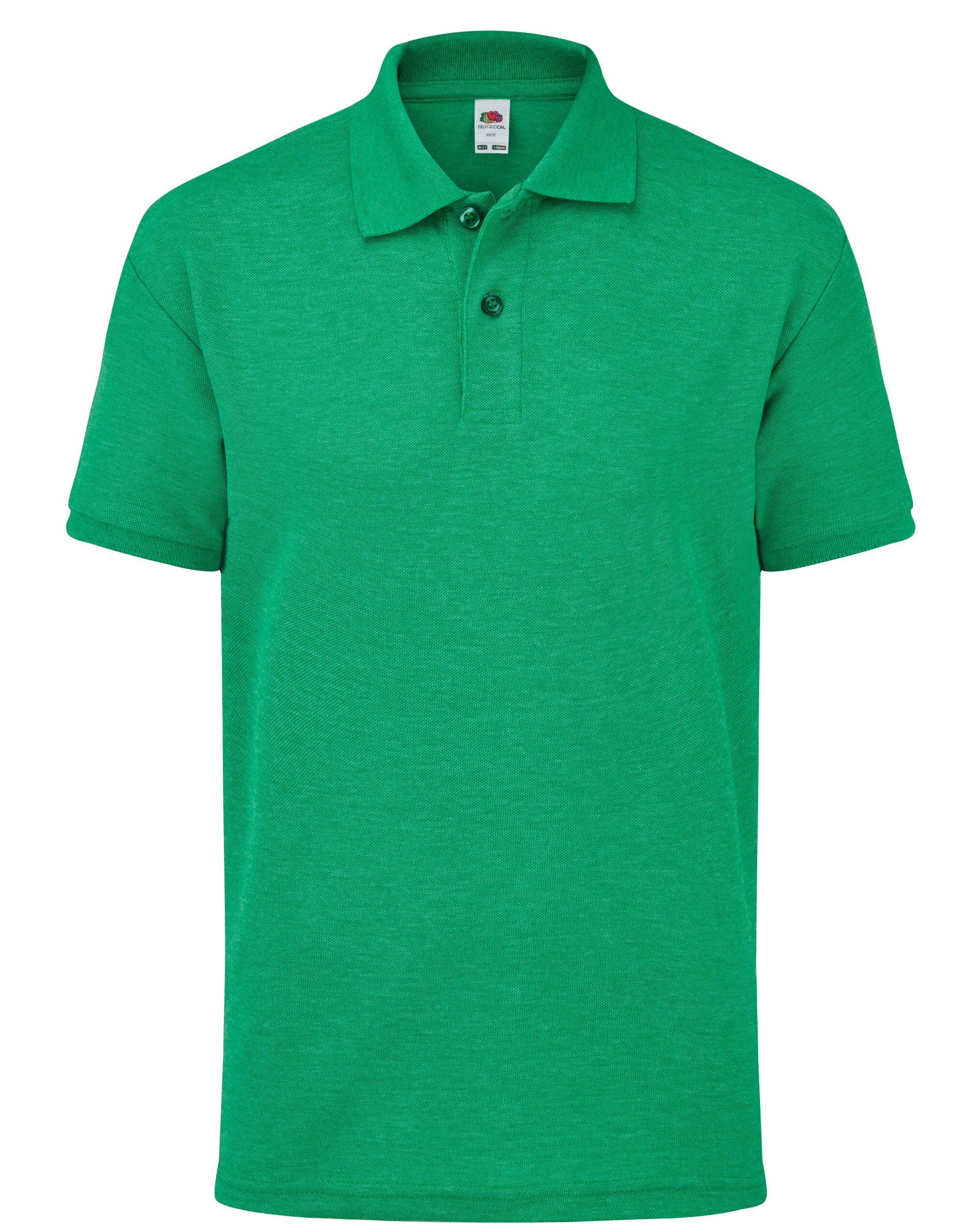 Fruit Of The Loom Kid's 65/35 Polo Guaranteed to perform at 60° wash (63417)