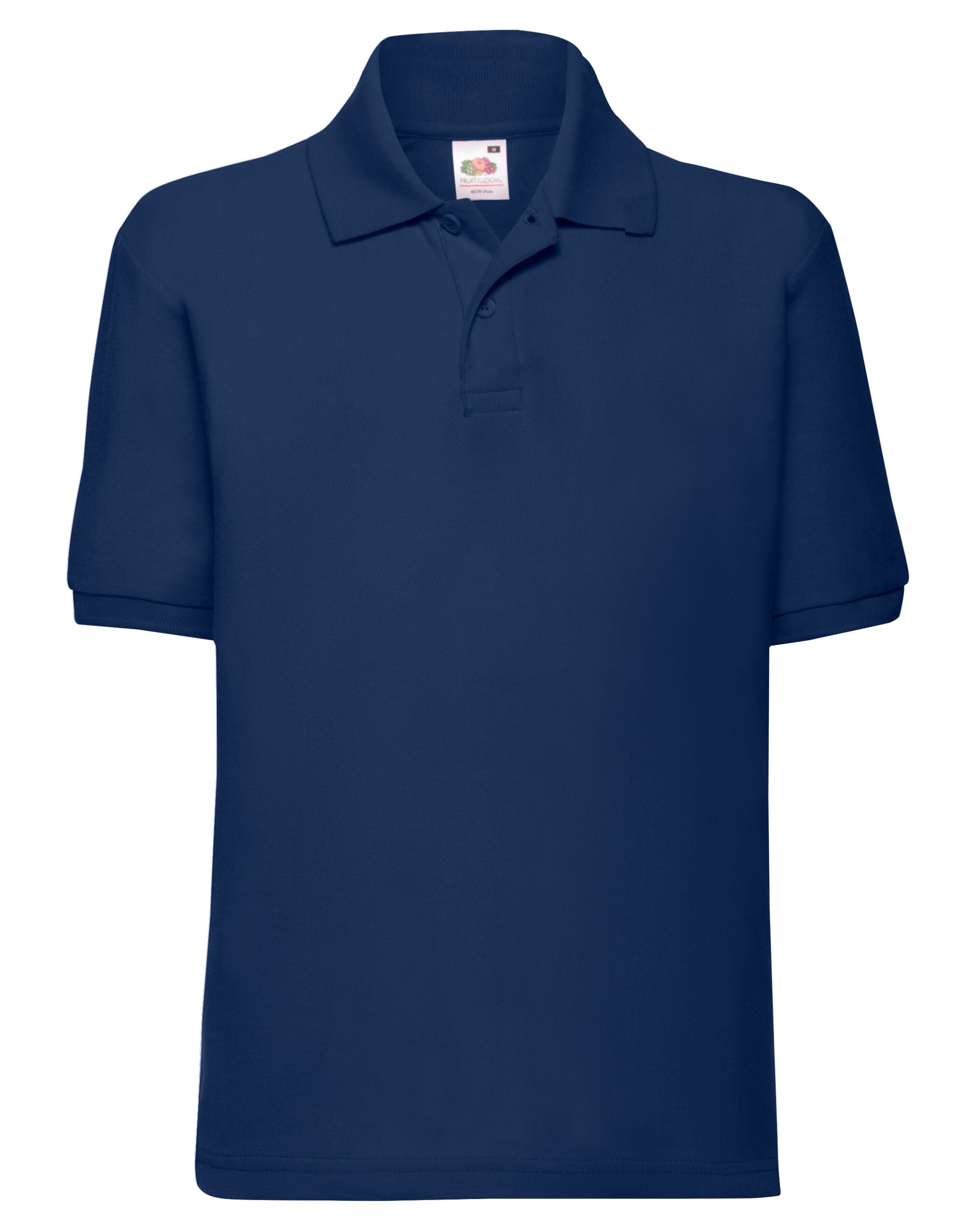Fruit Of The Loom Kid's 65/35 Polo Guaranteed to perform at 60° wash (63417)