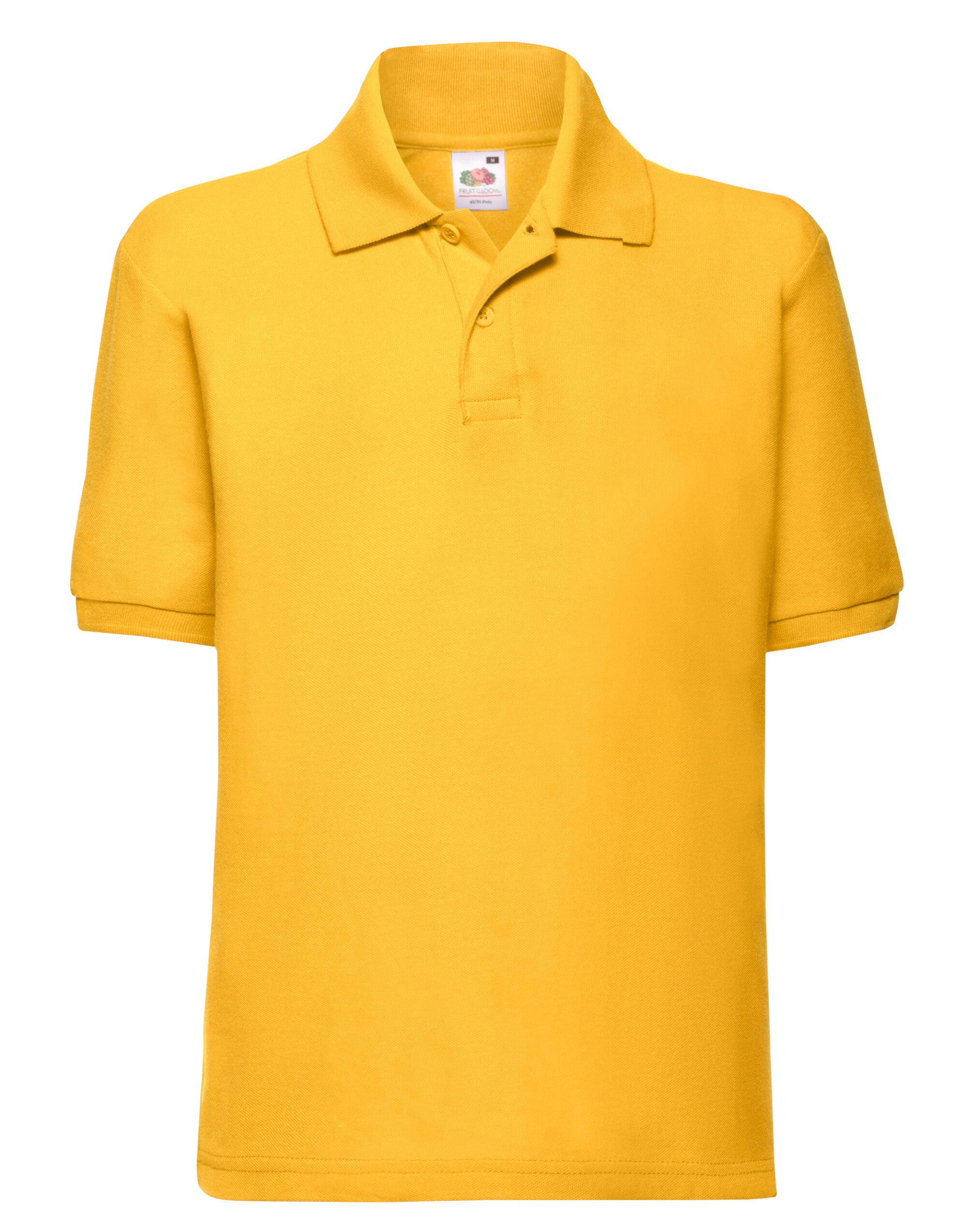 Fruit Of The Loom Kid's 65/35 Polo Guaranteed to perform at 60° wash (63417)