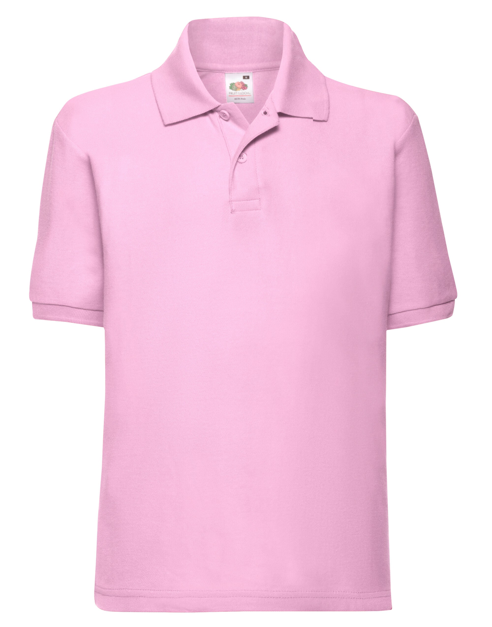 Fruit Of The Loom Kid's 65/35 Polo Guaranteed to perform at 60° wash (63417)