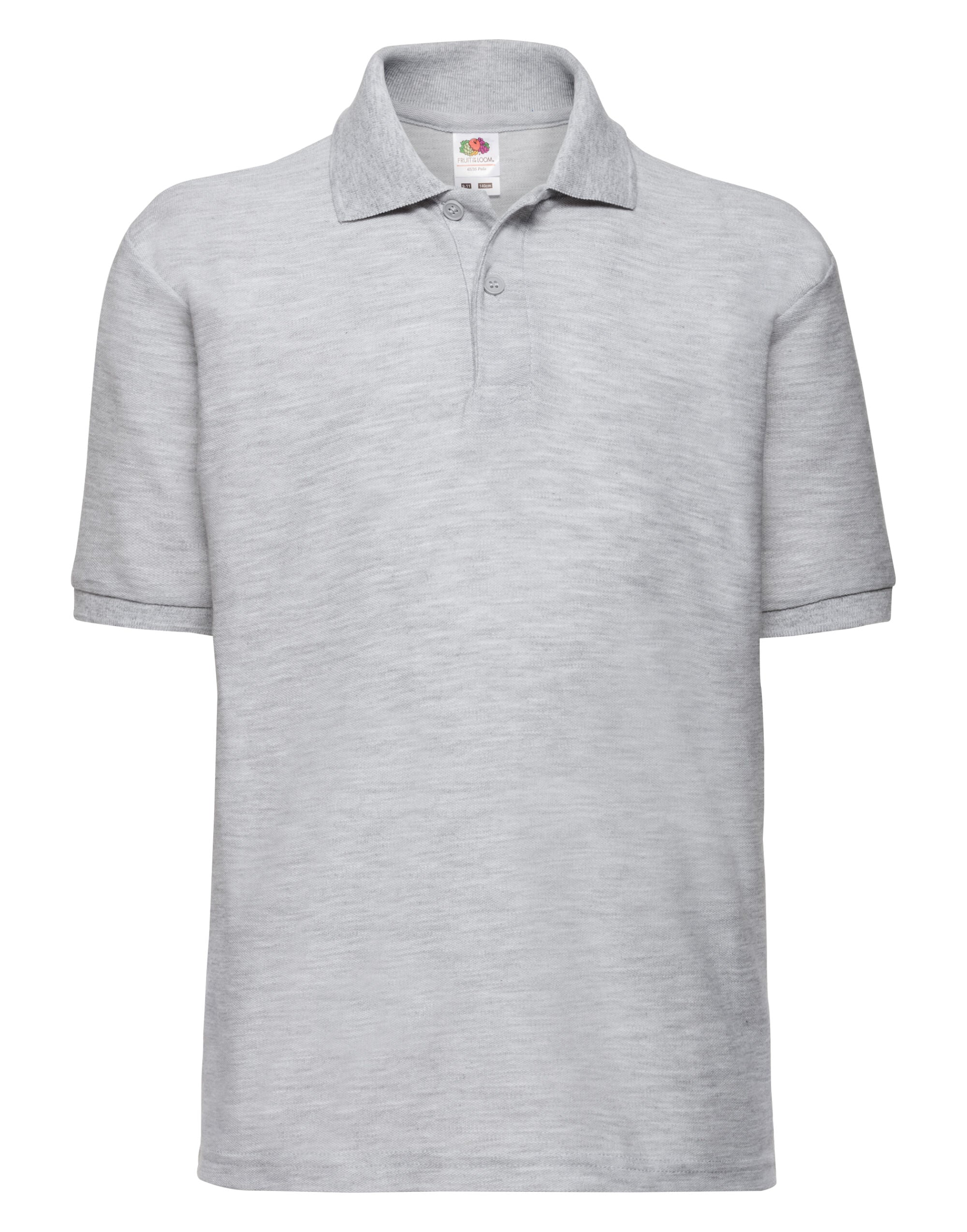 Fruit Of The Loom Kid's 65/35 Polo Guaranteed to perform at 60° wash (63417)