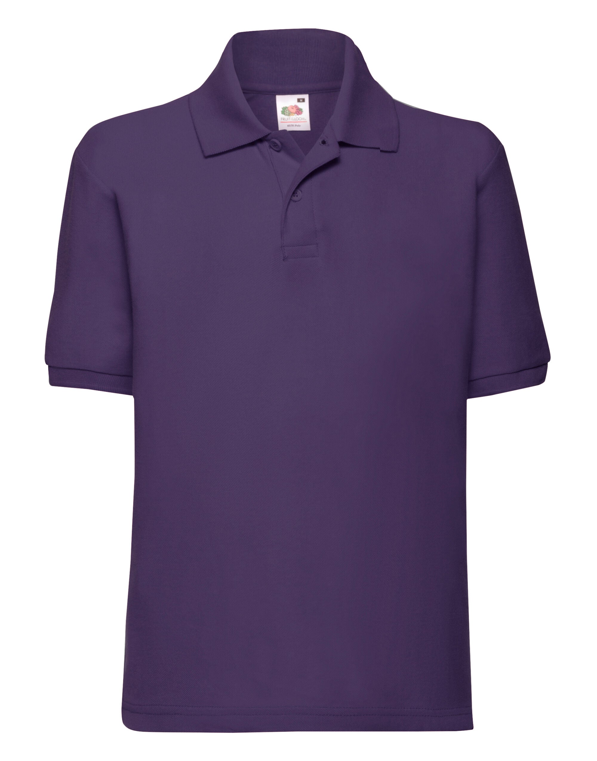 Fruit Of The Loom Kid's 65/35 Polo Guaranteed to perform at 60° wash (63417)