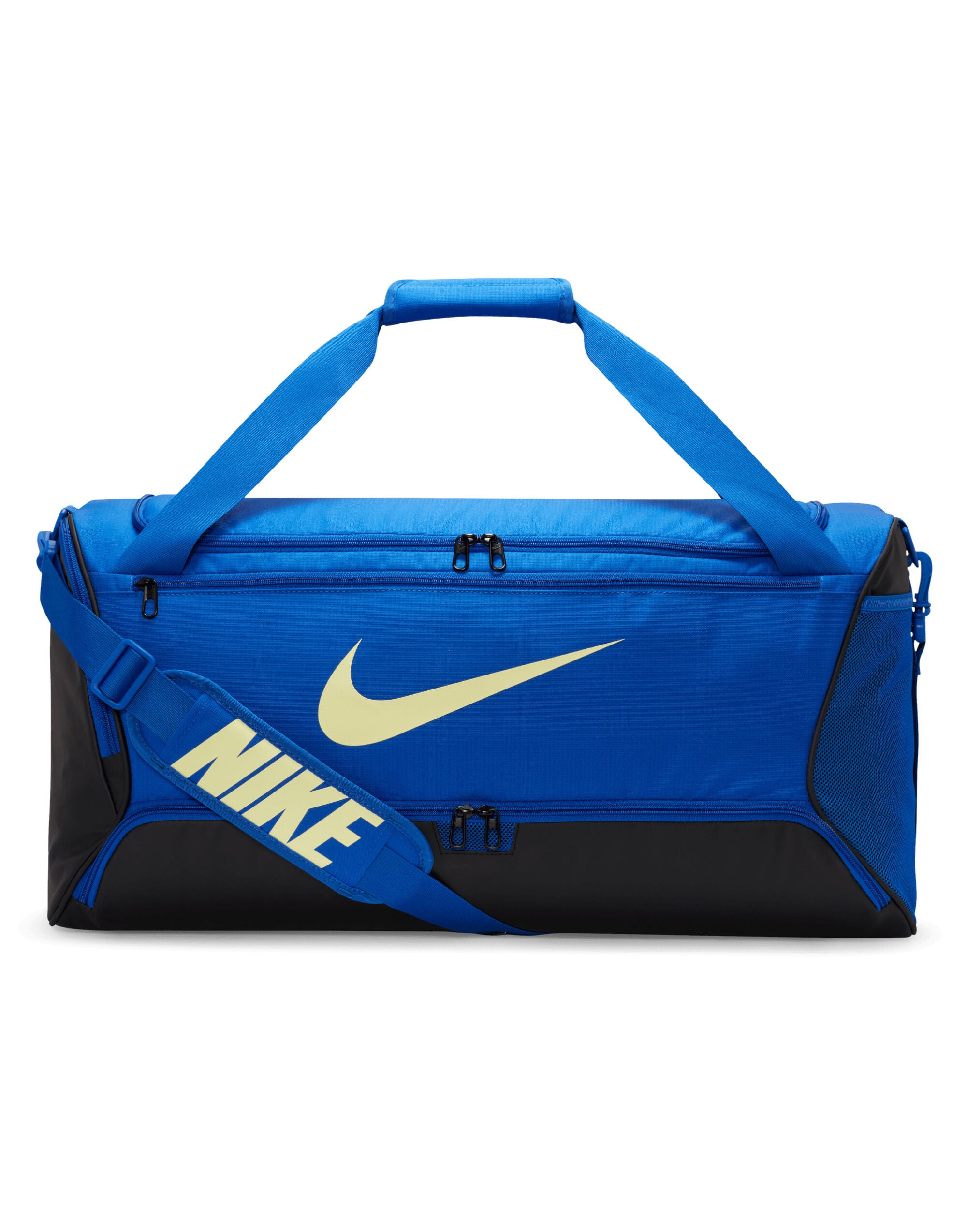 Nike Golf Brasilia Training Duffle Bag (60L) Zippered main compartment secures your traning essentials (DH7710)