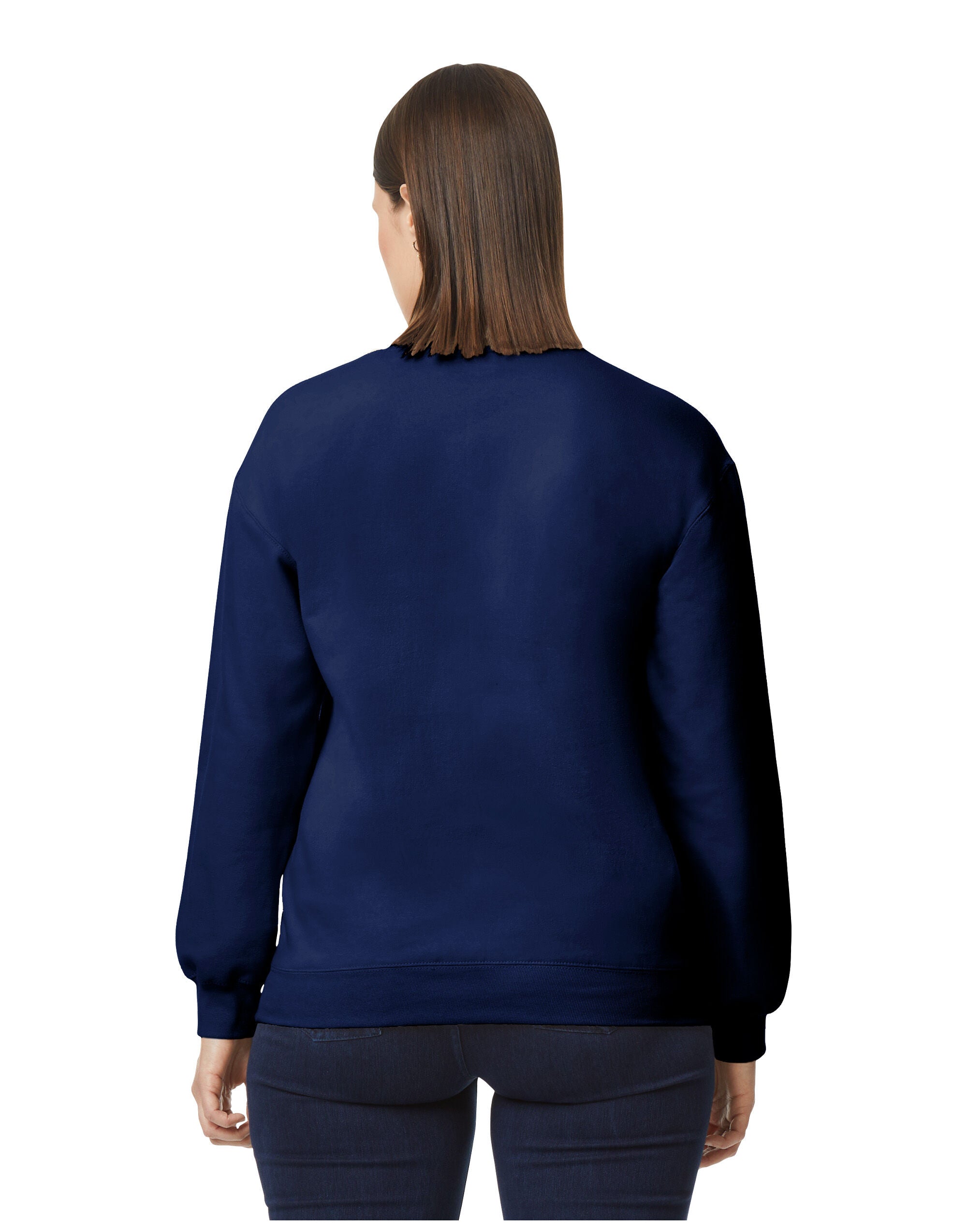 Gildan Softstyle Midweight Fleece Adult Crewneck Yarn count 20/1 (SF000)