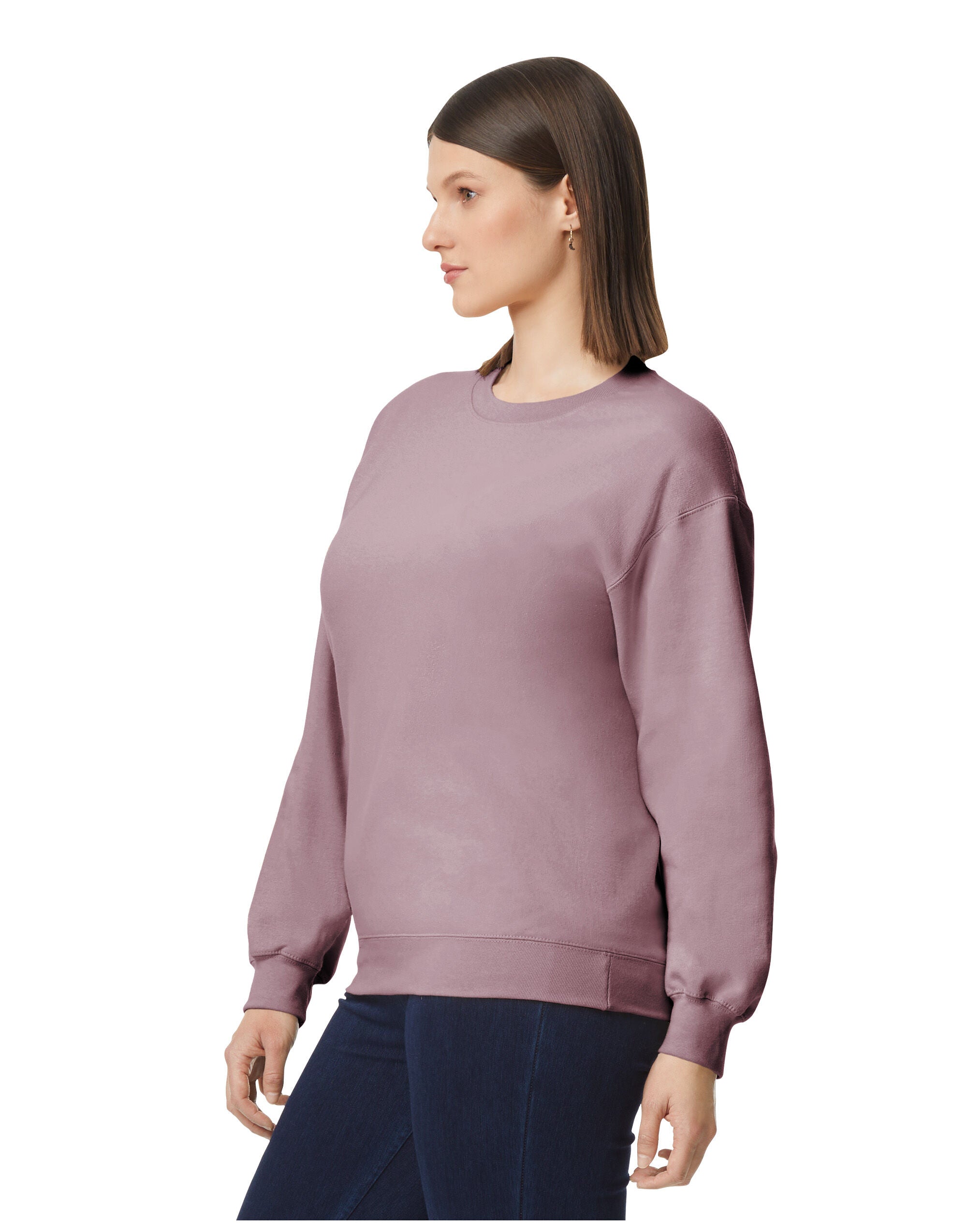 Gildan Softstyle Midweight Fleece Adult Crewneck Yarn count 20/1 (SF000)