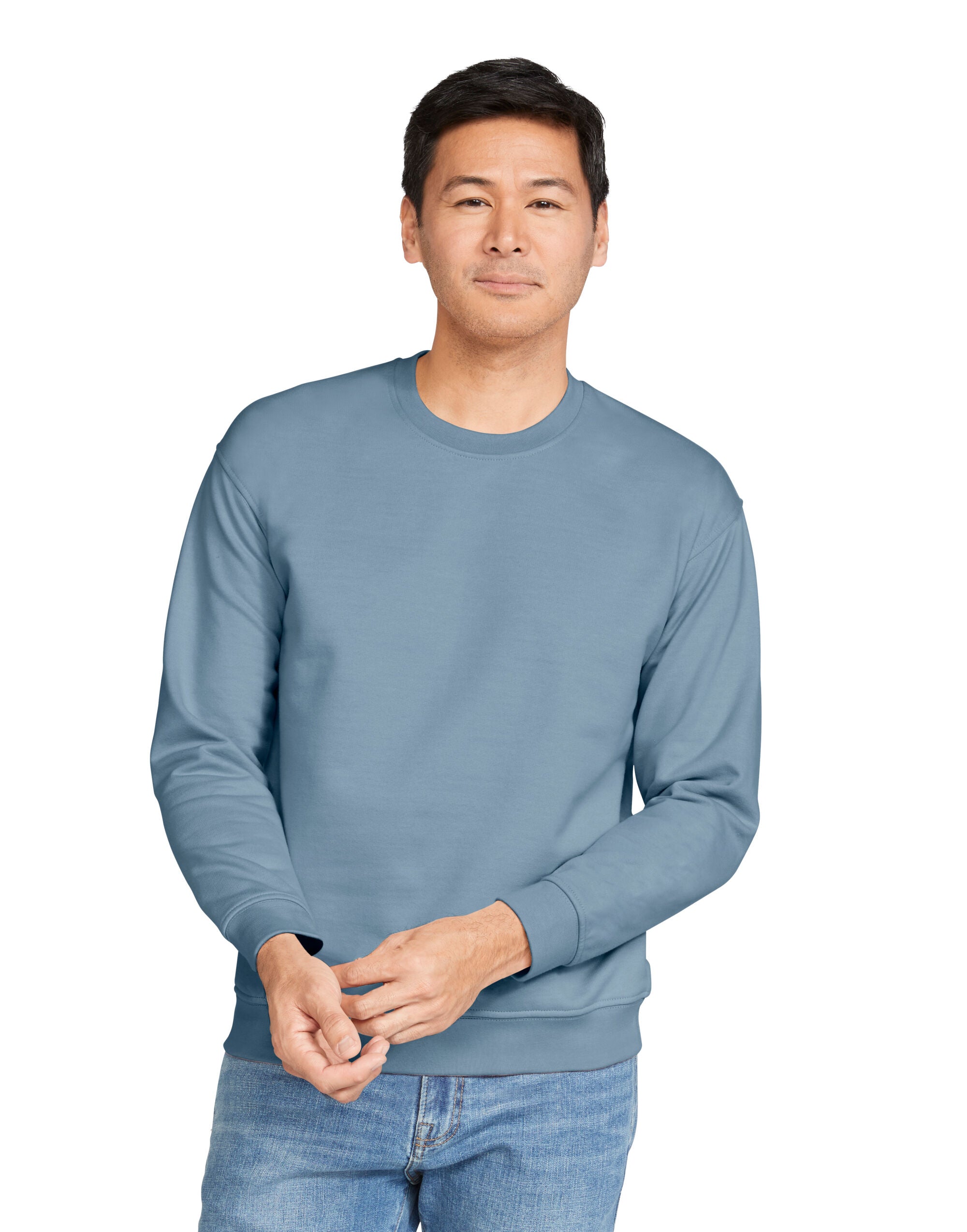 Gildan Softstyle Midweight Fleece Adult Crewneck Yarn count 20/1 (SF000)