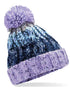 Beechfield  Junior Corkscrew Pom Beanie TearAway label for ease of rebranding (B486B)