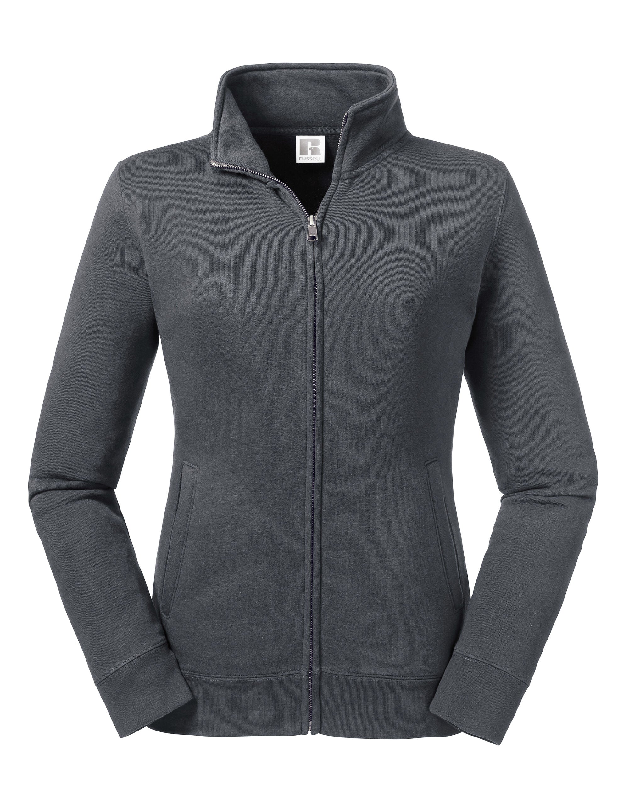 Russell Ladies' Authentic Sweat Jacket Our premium with its contemporary fit and modern design revives the original spirit of a perfect (R267F)