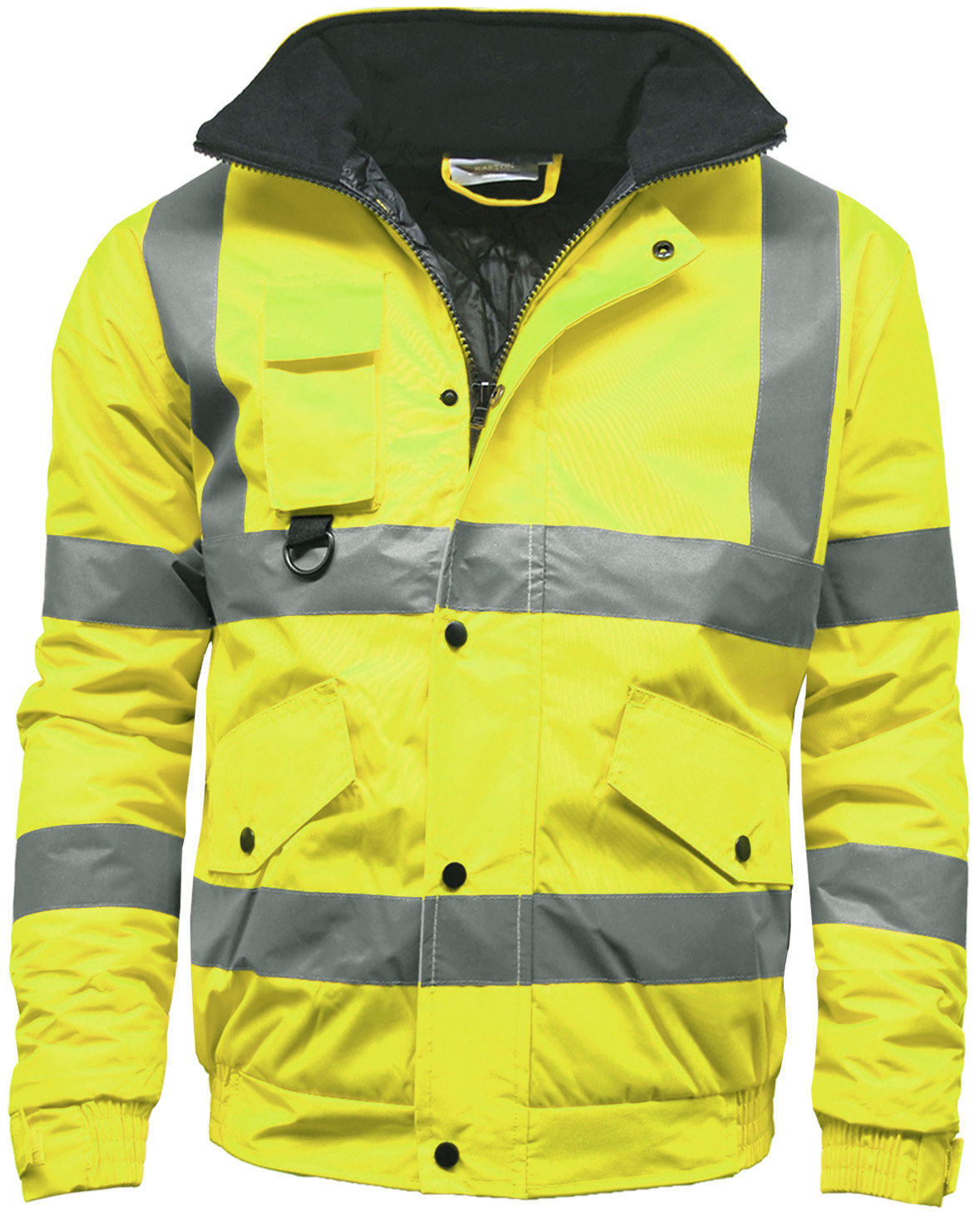 Stormway Mens Waterproof Two Tone Bomber Hi Vis Visibility Standard Safety Work Wear Jacket