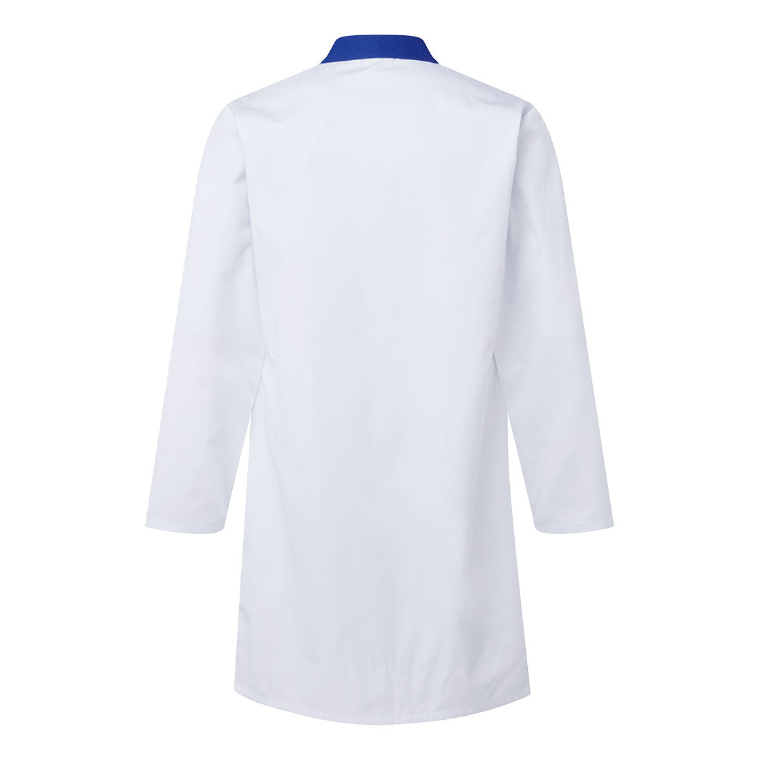 2210 - Food Industry No Pocket Coat White, White/Red, White/Royal Blue