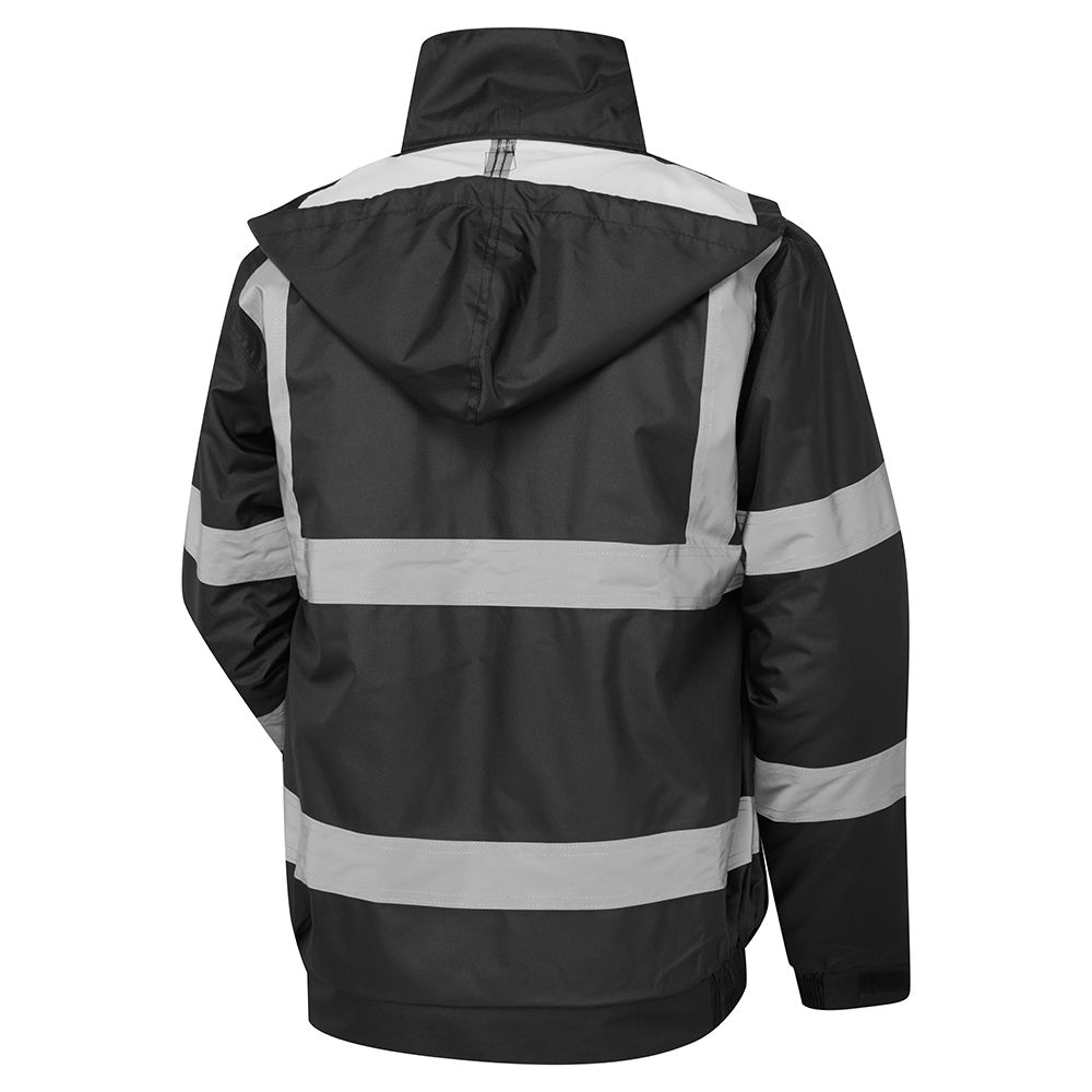Stormway Mens Waterproof Two Tone Bomber Hi Vis Visibility Standard Safety Work Wear Jacket EN ISO 20471 Class 3