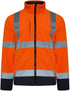Stormway Hi Vis Two Tone Softshell Jacket – Waterproof, Windproof, Reflective, EN ISO 20471 Certified Safety Workwear for Outdoor Jobs.