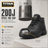 Titan Argon S3 SR FO Safety Boots, Steel Toe Cap Work Boots, Protective Midsole, Anti-Slip, Anti-Static, Fuel & Oil Resistant, Lightweight Microfiber Upper, EN ISO 20345:2022, UK Sizes 2-15