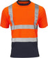 Stormway Hi-Vis Work T-Shirt – UV Protection, EN ISO 20471 Certified, Breathable Polyester for Outdoor & Construction Use