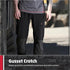 TuffStuff 718- Hyperflex Jogging Bottoms - Slim Fit - Stretchy - Adjustable Waist Band - Zipped Pockets - Mens Work Trousers - Comfortable Trousers for Men