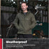 TuffStuff 296 - Sutherland Lined Windbreaker - Waterproof, Windproof & Breathable - Adjustable Hood & Reflective Details - with Fleece Lining & Taped Seams - Lightweight Mens Jacket