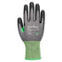 CS Cut C18 PU Glove - A637, Grey/Black
