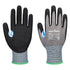 CS Cut D21 Nitrile Glove - A648, Grey/Black