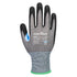 CS Cut D21 Nitrile Glove - A648, Grey/Black