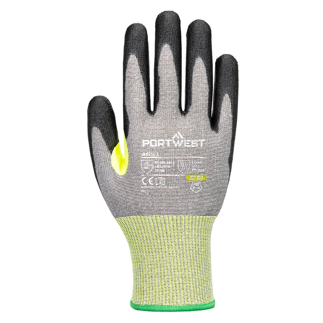 CS Cut E15 PU Glove -  A651, Grey/Black