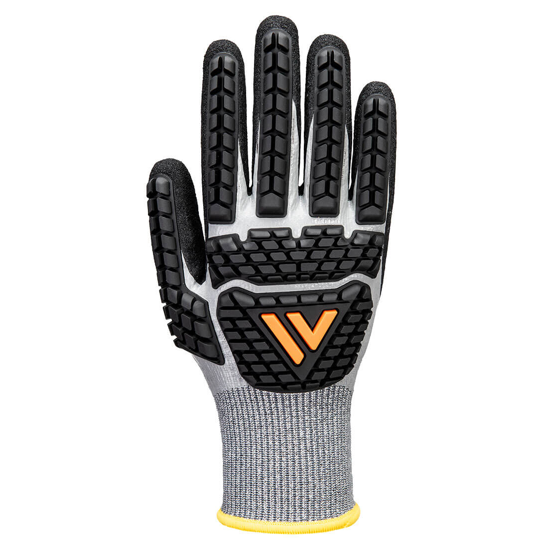 Impact F13 Nitrile Foam TPR Waterproof Glove - AP54, Grey/Black