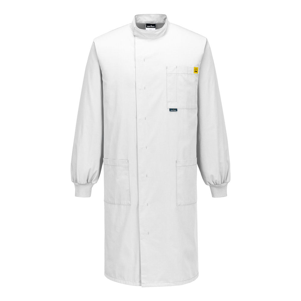 Anti-Static ESD Howie Coat – Water-Repellent, CE Certified Lab & Workwear - AS15