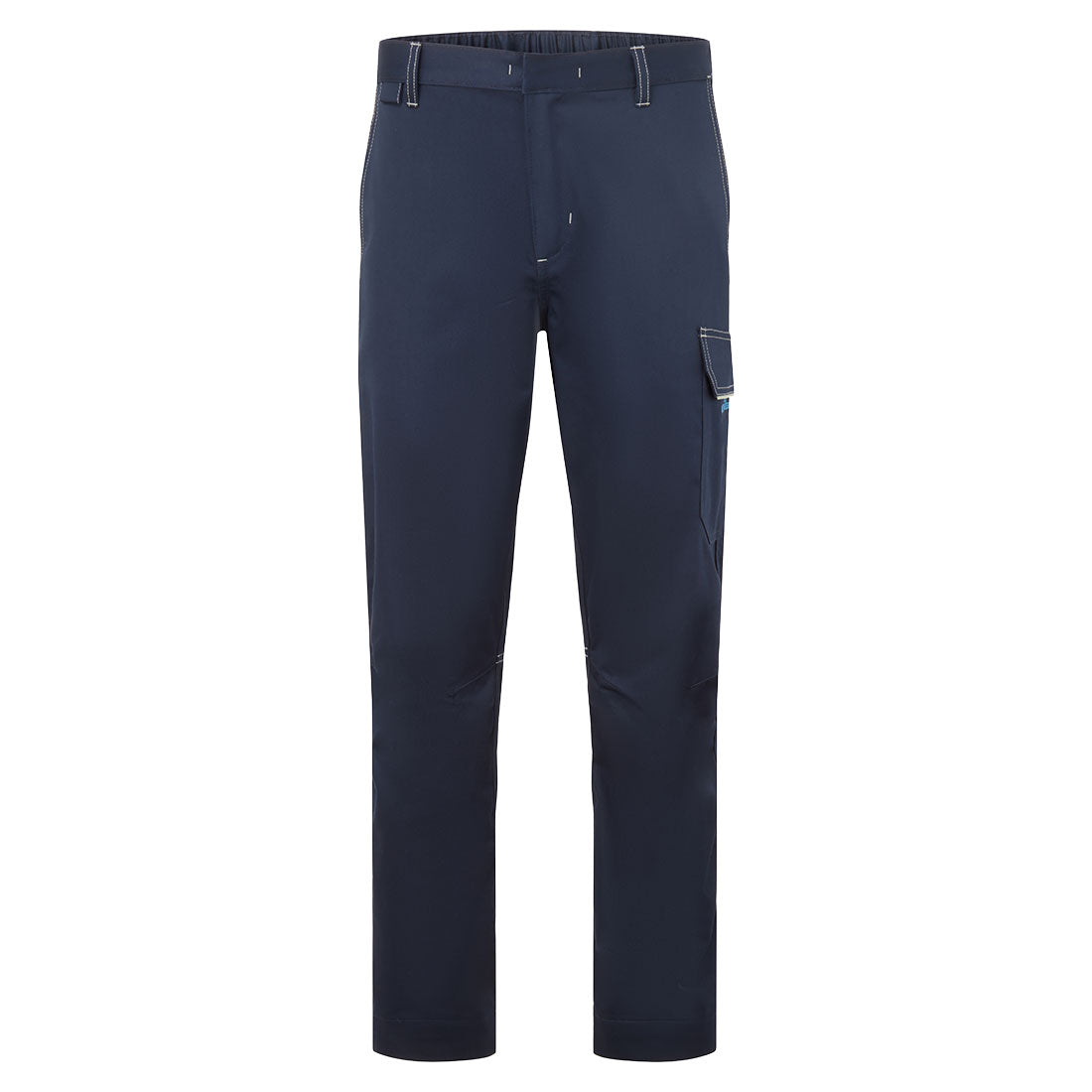BZ443 - Bizweld Work FR Trousers Navy, Orange