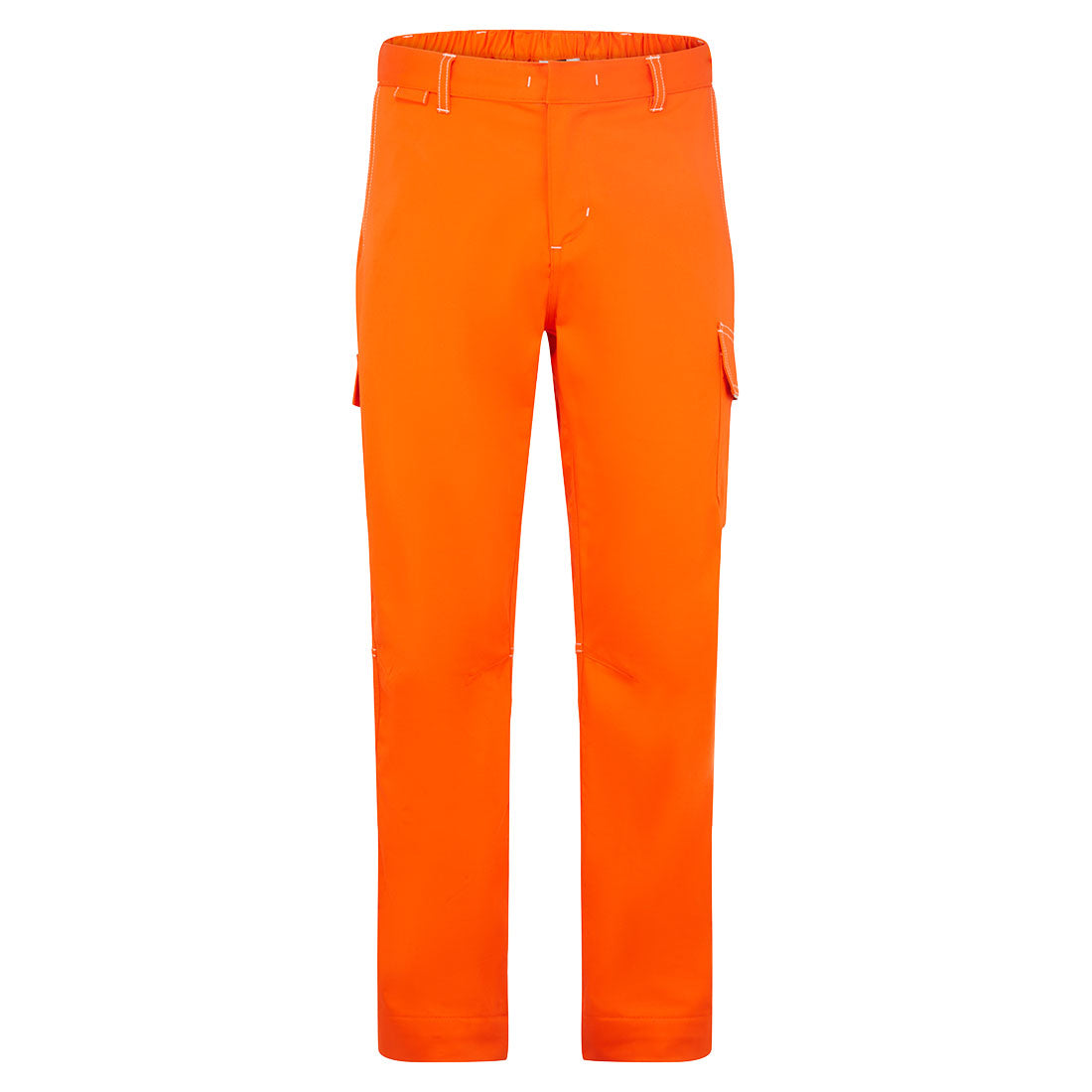 BZ443 - Bizweld Work FR Trousers Navy, Orange