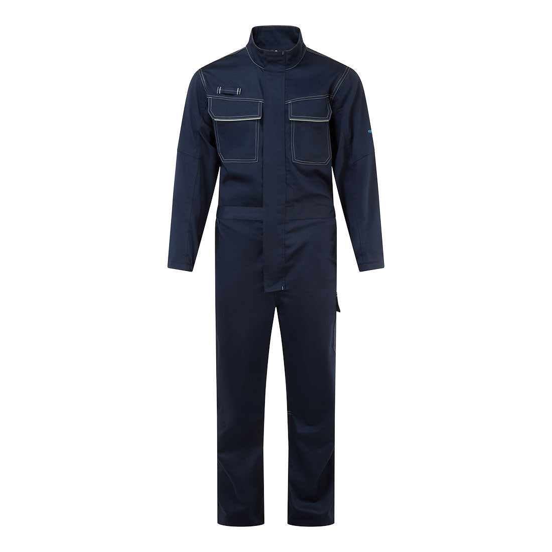 BZ523 - Bizweld Work FR Coverall Navy, Orange