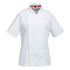 C736 - Chef's Women's Mesh Air Pro Jacket S/S Black, White