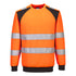 CD805 - WX2 Eco Hi-Vis Sweatshirt Orange/Black, Yellow/Black