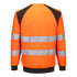 CD805 - WX2 Eco Hi-Vis Sweatshirt Orange/Black, Yellow/Black