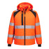 CD809 - WX2 Eco Hi-Vis Padded Softshell (2L) Orange/Black, Yellow/Black