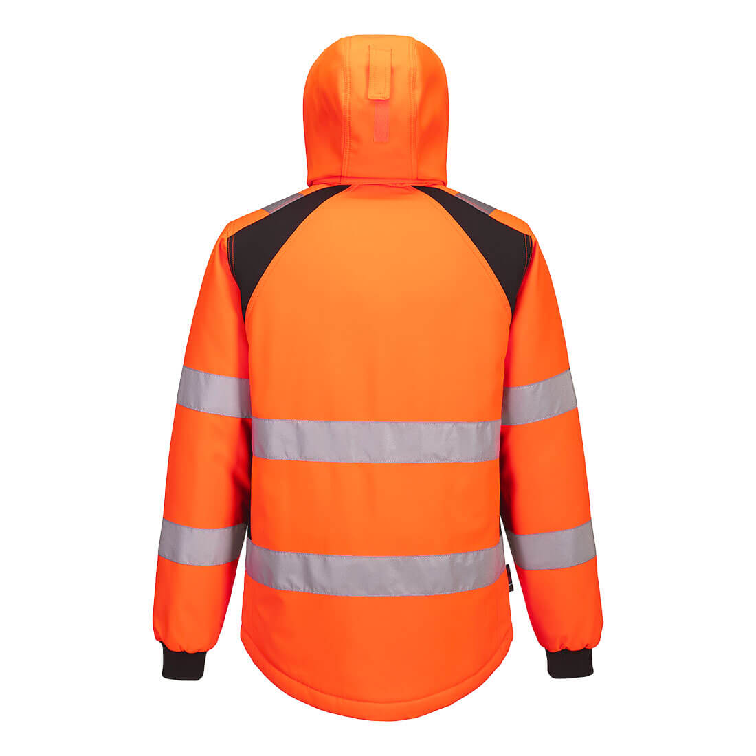 CD809 - WX2 Eco Hi-Vis Padded Softshell (2L) Orange/Black, Yellow/Black