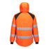 CD809 - WX2 Eco Hi-Vis Padded Softshell (2L) Orange/Black, Yellow/Black