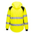 CD809 - WX2 Eco Hi-Vis Padded Softshell (2L) Orange/Black, Yellow/Black