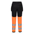 CD847 - WX2 Eco Hi-Vis Women's Class 1 Stretch Trouser Orange/Black, Yellow/Black