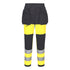 CD847 - WX2 Eco Hi-Vis Women's Class 1 Stretch Trouser Orange/Black, Yellow/Black