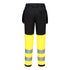 CD847 - WX2 Eco Hi-Vis Women's Class 1 Stretch Trouser Orange/Black, Yellow/Black