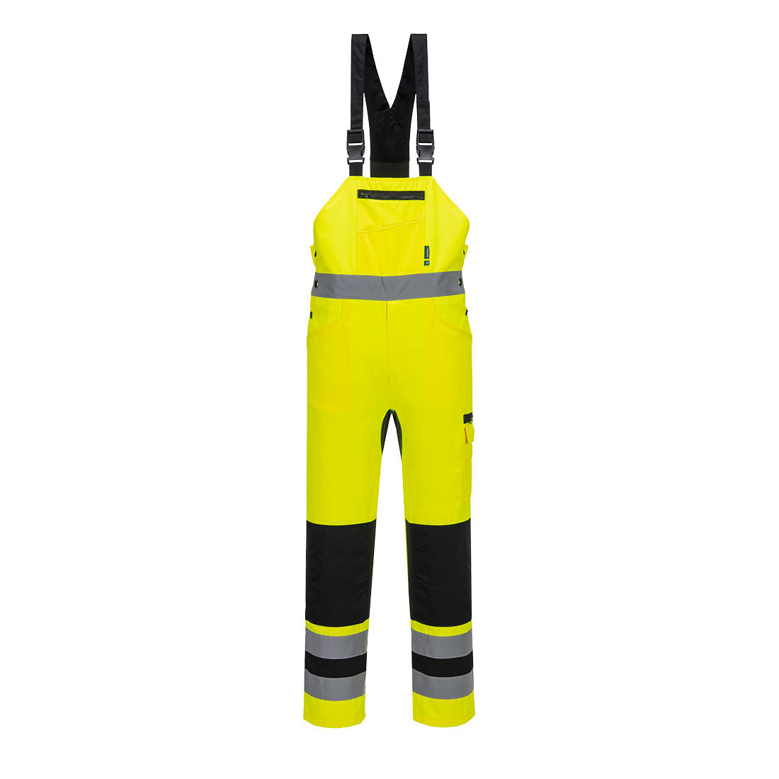 CD852 - WX2 Eco Hi-Vis Bib & Brace Orange/Black, Yellow/Black