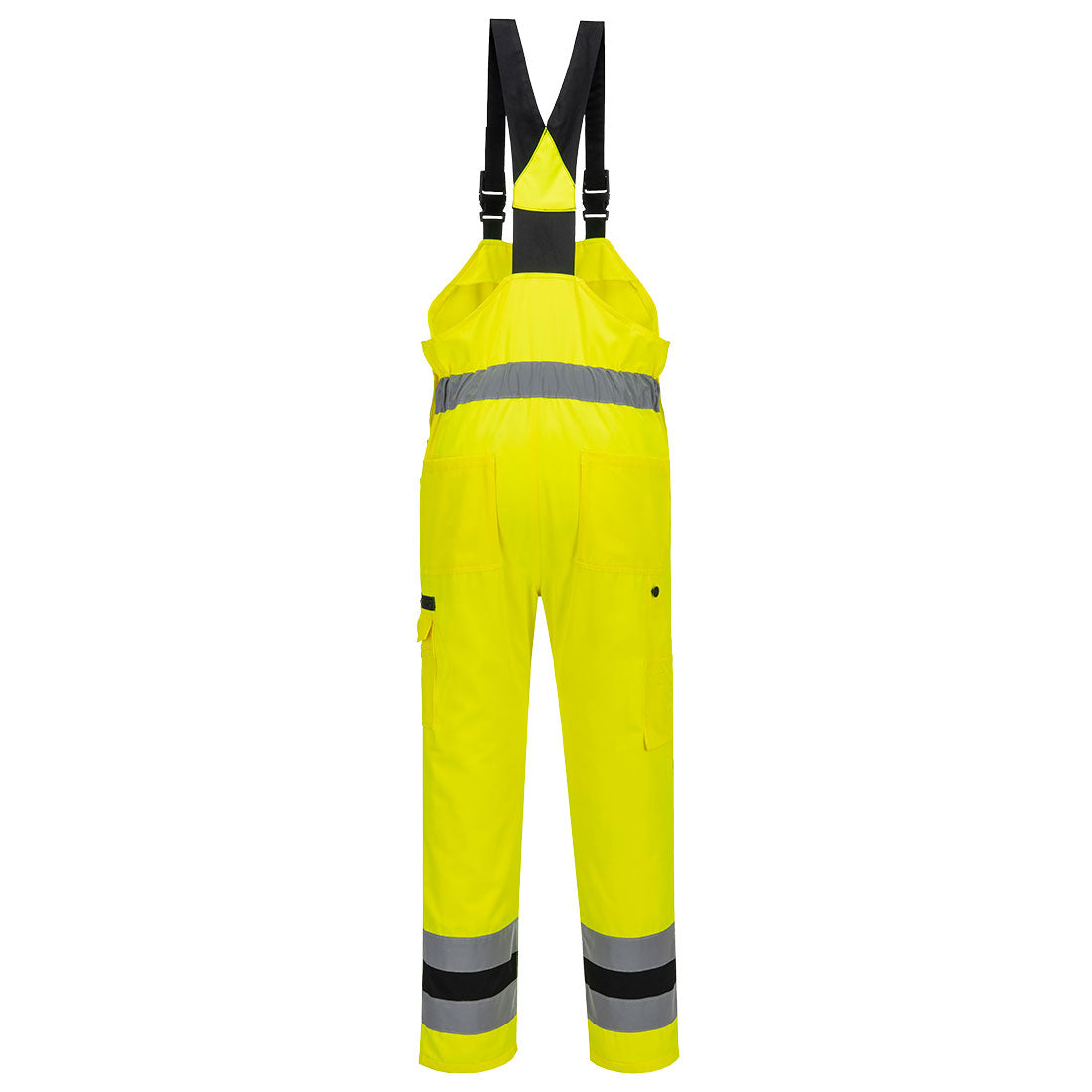 CD852 - WX2 Eco Hi-Vis Bib & Brace Orange/Black, Yellow/Black