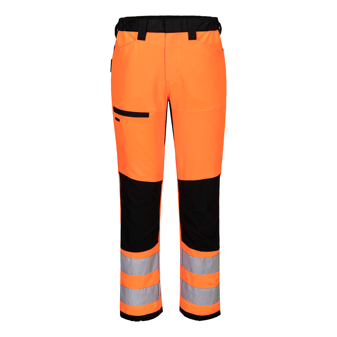 CD857 - WX2 Eco Hi-Vis Class 2 Service Trouser Orange/Black, Yellow/Black