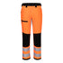 CD857 - WX2 Eco Hi-Vis Class 2 Service Trouser Orange/Black, Yellow/Black