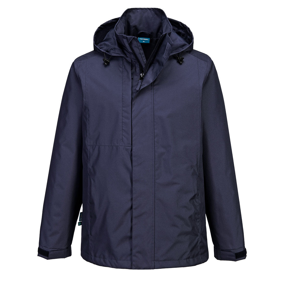 Eco Rain Jacket Black - Metal Grey - Navy CD867 - WX2